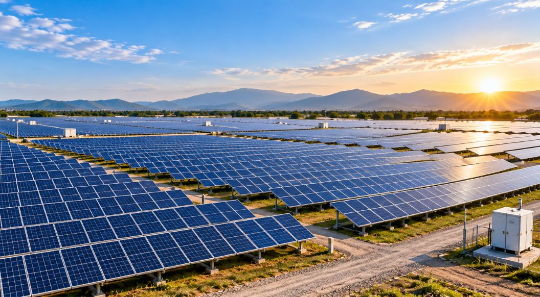 Ground mount solar installation